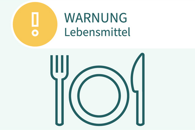 Warnung Lebensmittel