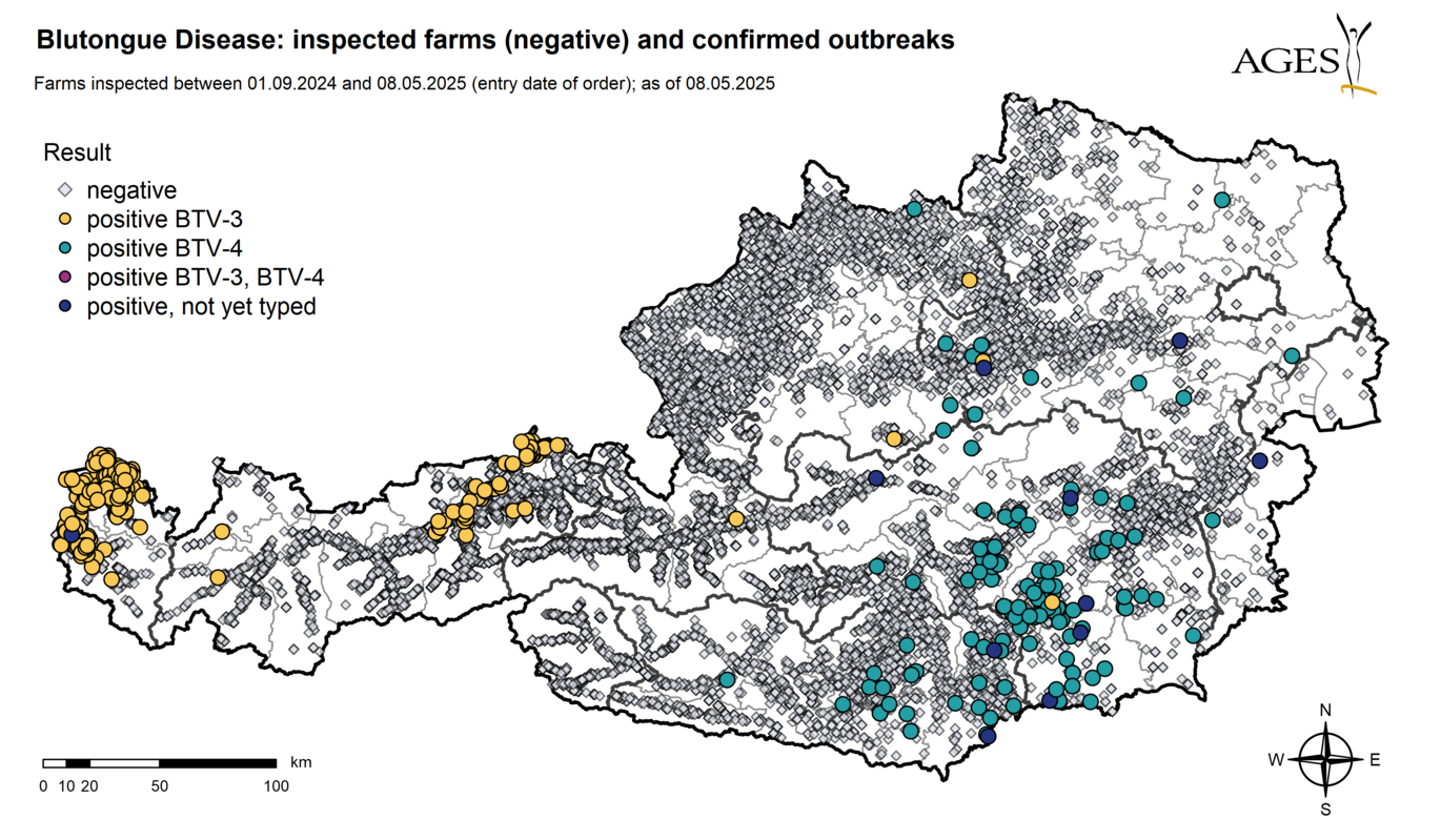 Establishments with negative results inspected in Austria since 01.09.2024: 12905 (Enlarges Image in Dialog Window)