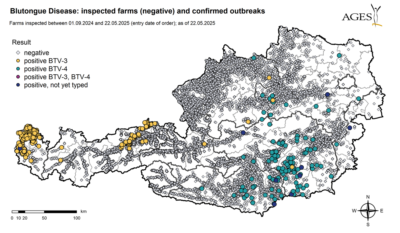 Establishments with negative results inspected in Austria since 01.09.2024: 13117 (Enlarges Image in Dialog Window)
