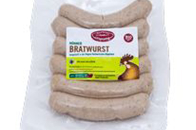 Pack of fried sausages