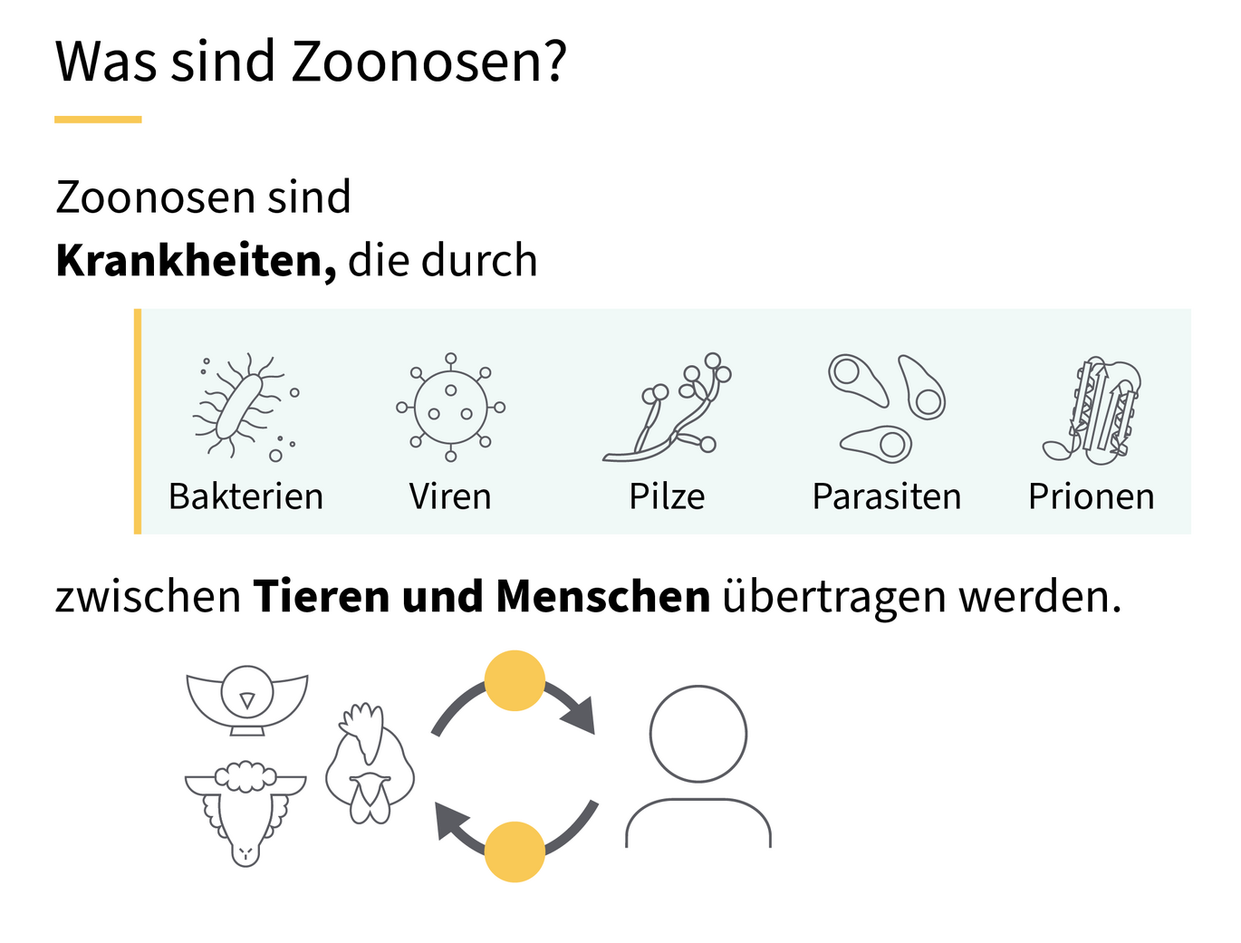 © AGES Grafische Darstellung von Erregern und Übertragungswegen