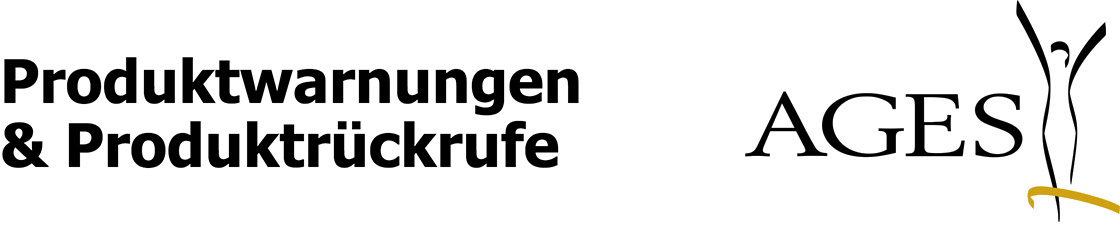 AGES Produktwarnung